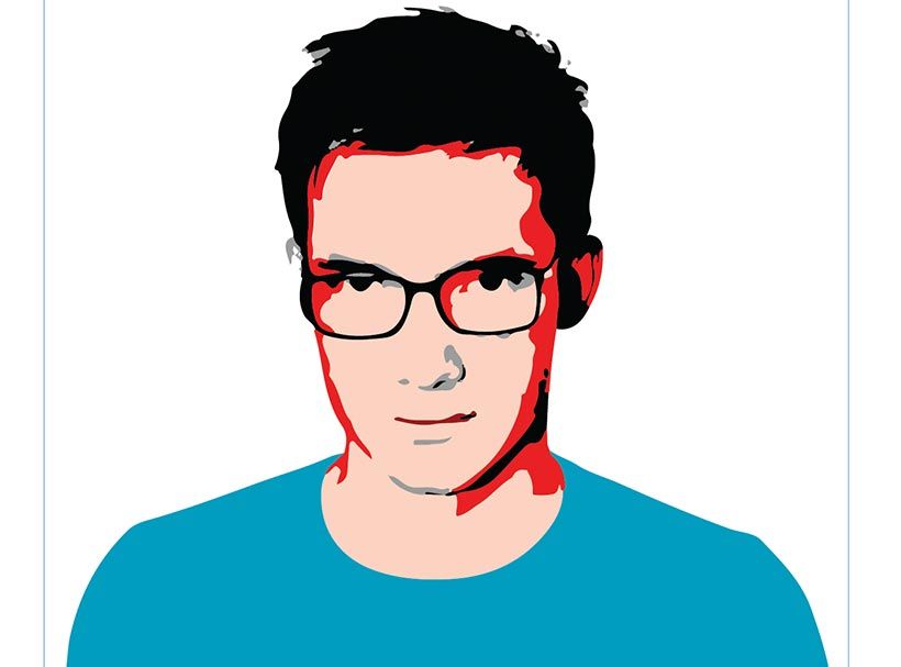 Vector Self Portrait Tutorial Step How To Vector Portrait 820x607 Vector Self Portrait Tutorial Step How To Vector Portrait