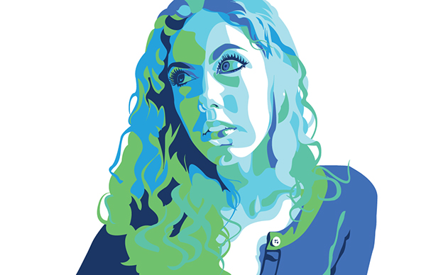 Vector Self Portrait On Ccs Portfolios 600x388 Vector Self Portrait On Ccs Portfolios