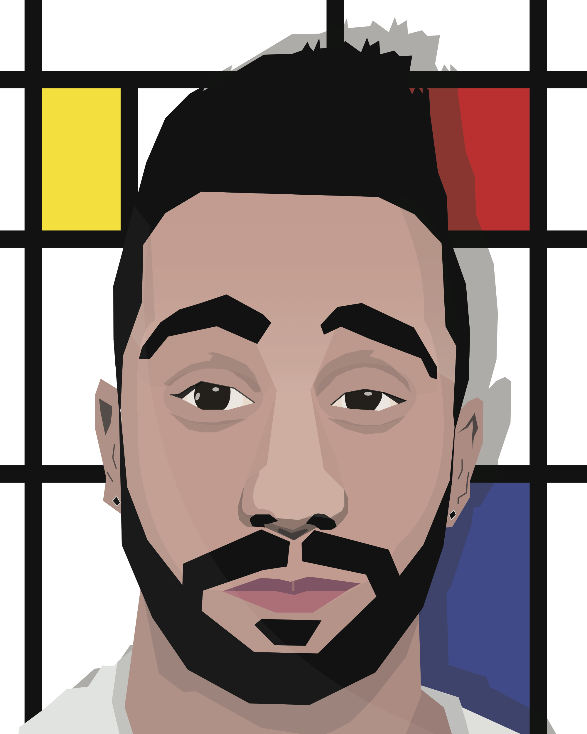 Vector Self Portrait Jordan Lacolla 2000x2500 Vector Self Portrait Jordan Lacolla