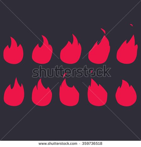 450x470 Vector Fire Animation Sequence Animation Tutorials