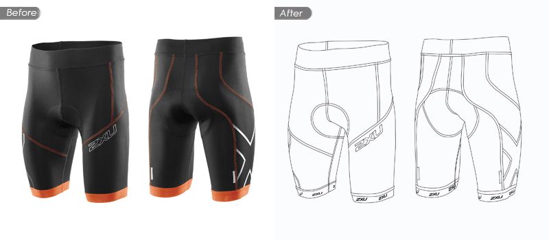 800x350 Hand Drawn Vector Illustration Raster To Vector Conversion Services