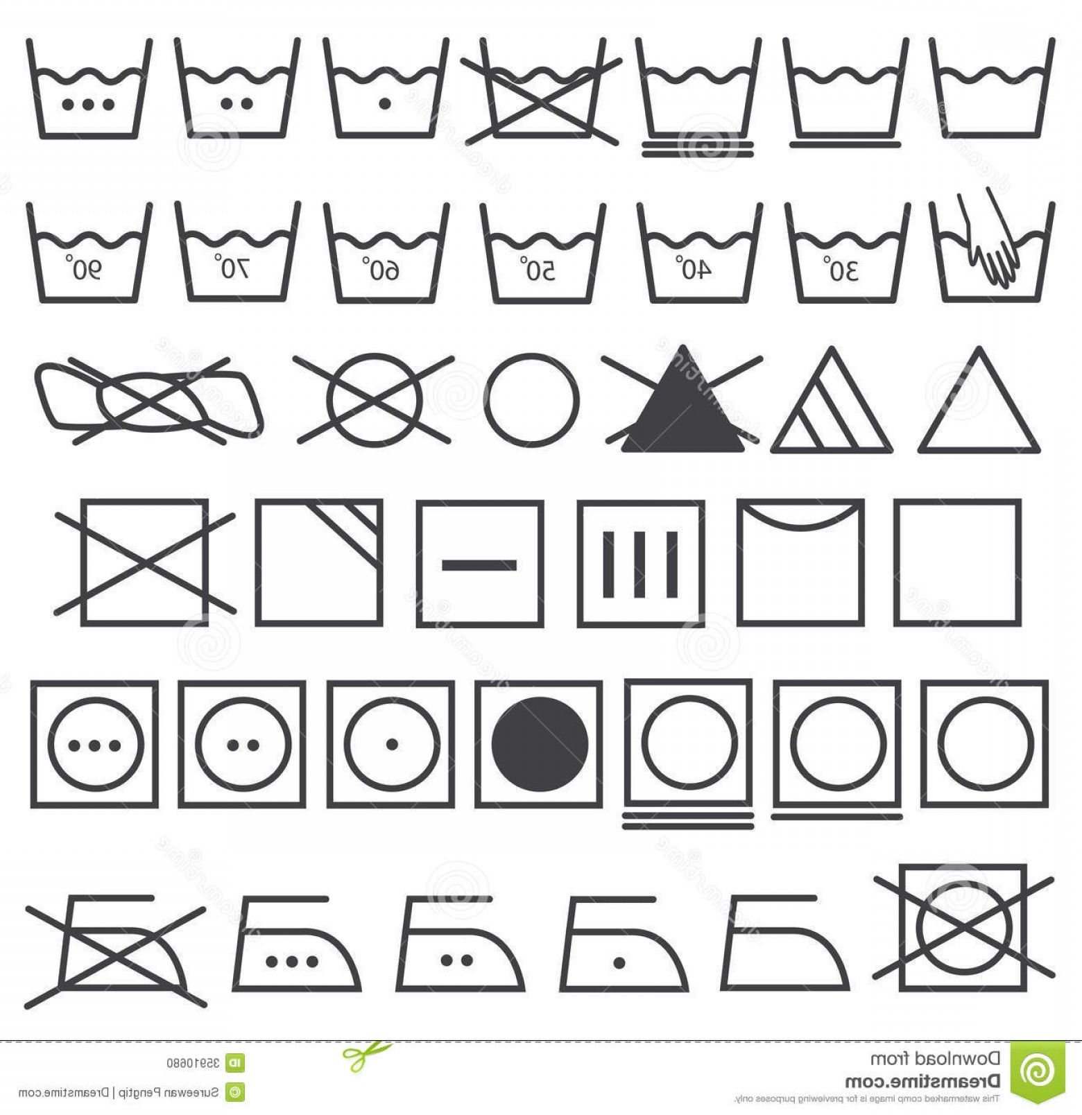 1560x1608 Laundry Icons Vector Soidergi