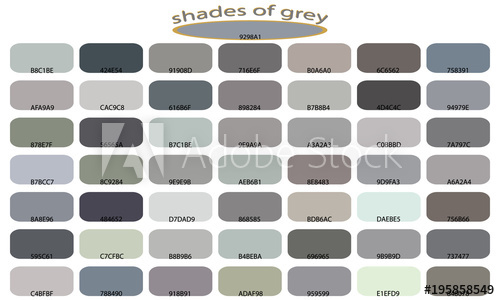 500x300 Shades Of Gray Color Isolated On White Background Gray Tones