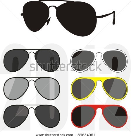 448x470 Picture Of A Large Variety Of Different Framed Sunglasses