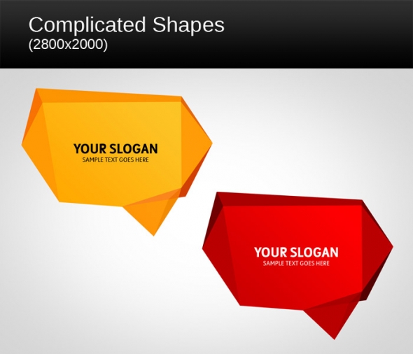 590x506 Complicated Shapes Vector