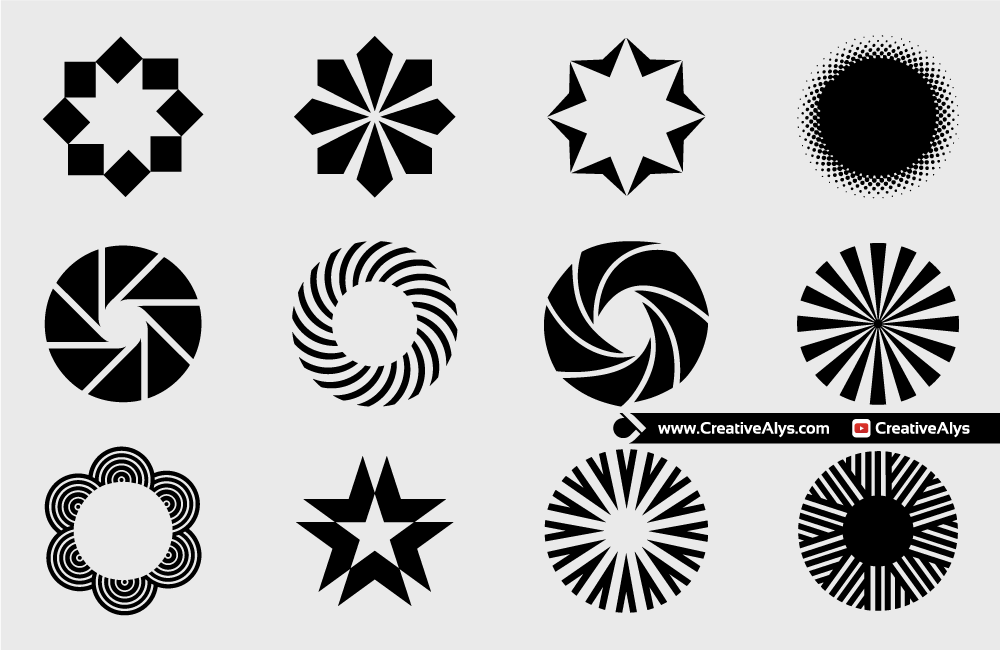 1000x650 Creative Vector Shapes Creative Alys