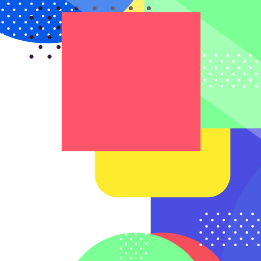 Colorful Geometric Shapes Background 512x512 Colorful Geometric Shapes Background