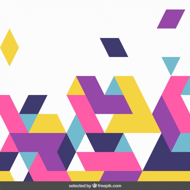 Colorful Shapes Background Vector Free Download 626x626 Colorful Shapes Background Vector Free Download