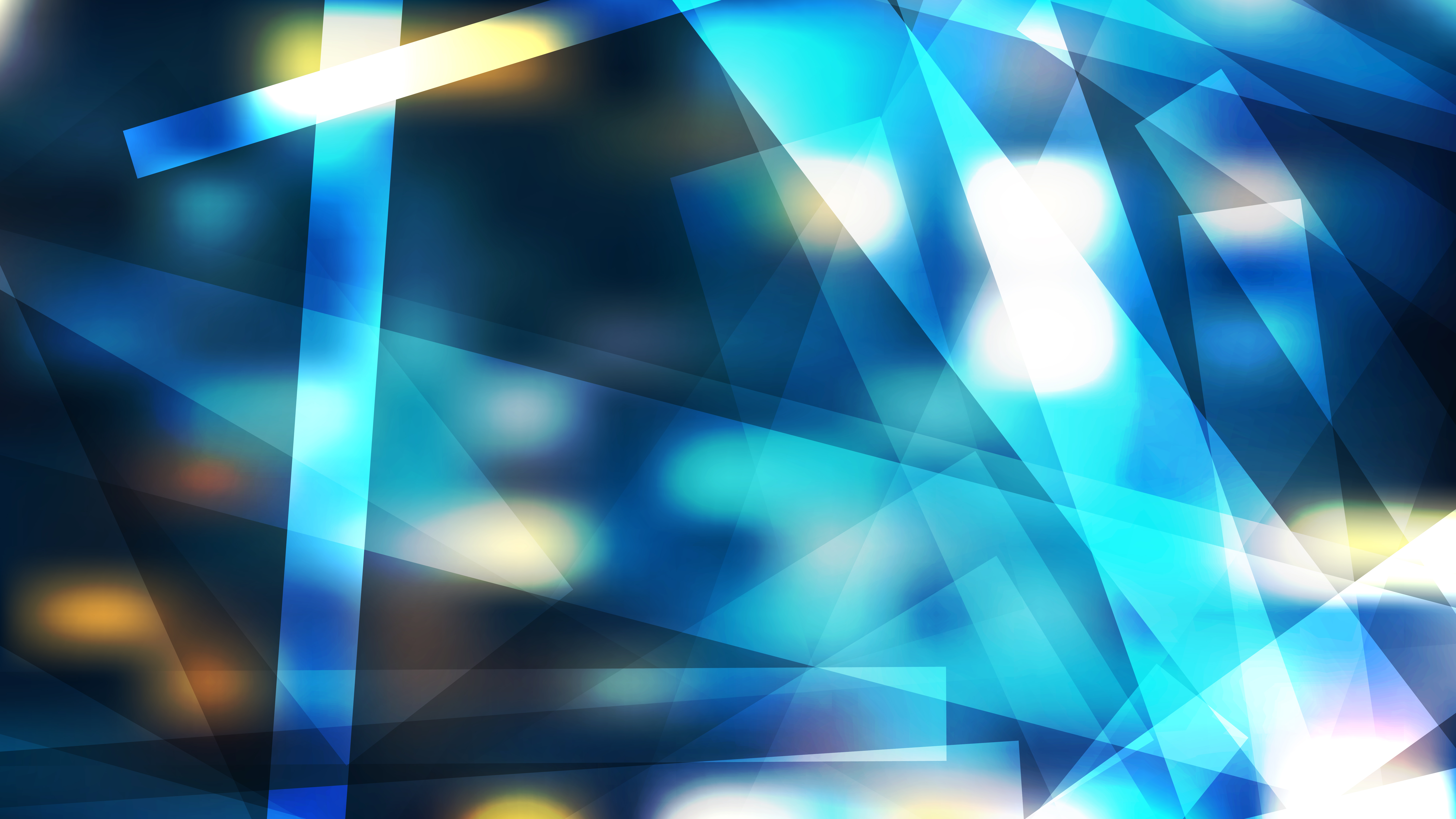 Abstract Blue And Yellow Modern Geometric Shapes Background Vector 8000x4500 Abstract Blue And Yellow Modern Geometric Shapes Background Vector