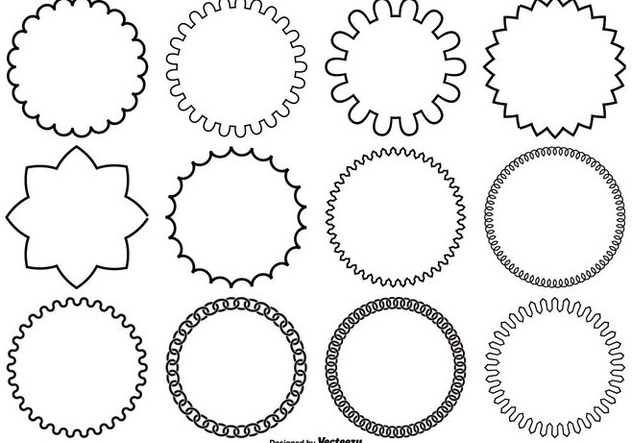 632x443 Assorted Circle Vector Shapes Free Vector Download Cannypic