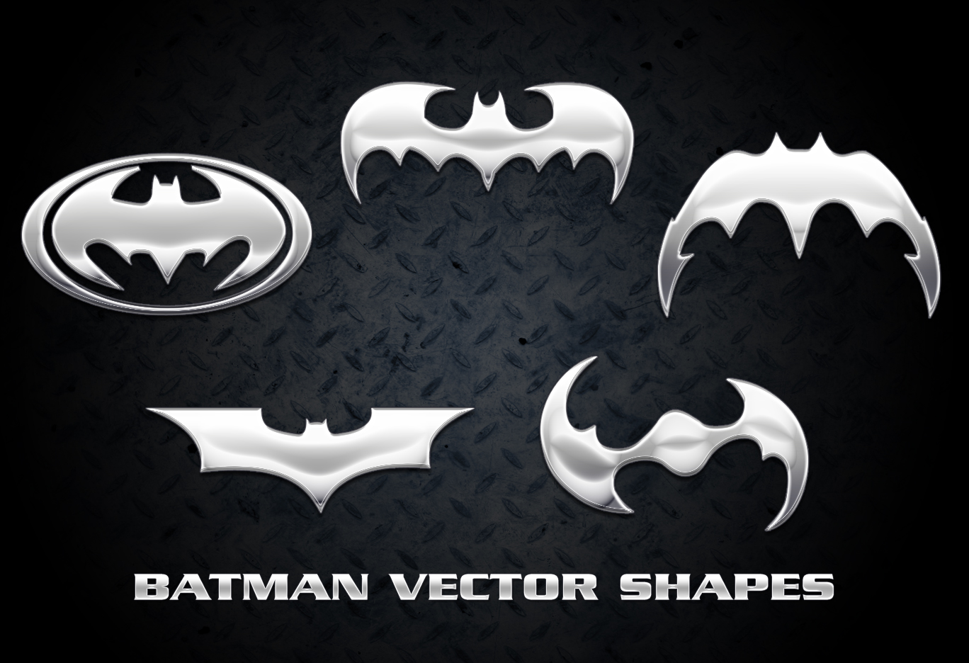 Batman Vector Shapes 1368x936 Batman Vector Shapes