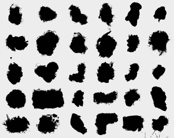 Grunge Shapes 600x476 Grunge Shapes