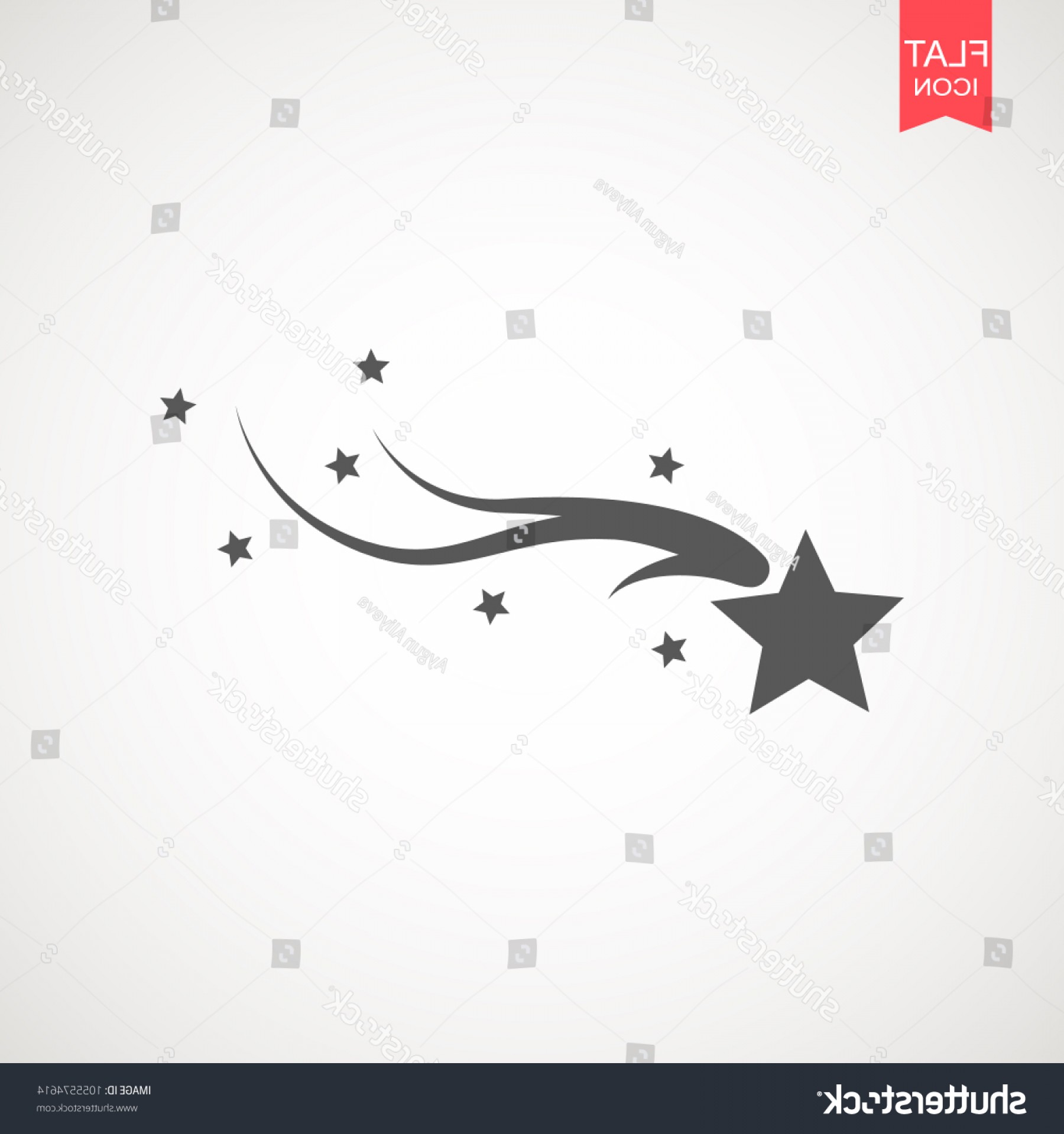 1800x1920 Falling Star Vector Shooting Isolated Background Soidergi