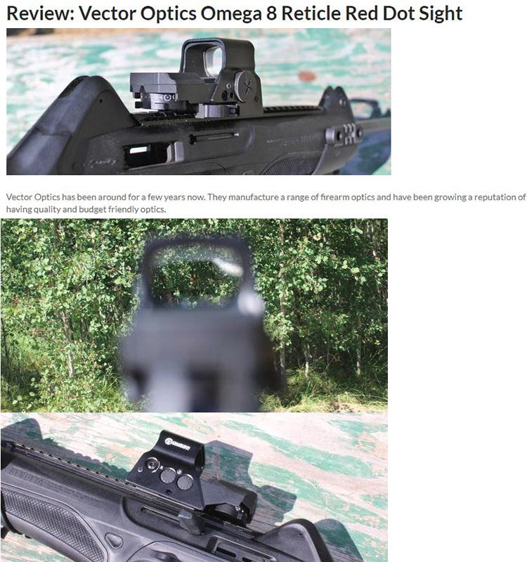 750x800 Vector Optics Omega Tactical Reticles Reflex Red And Green Dot