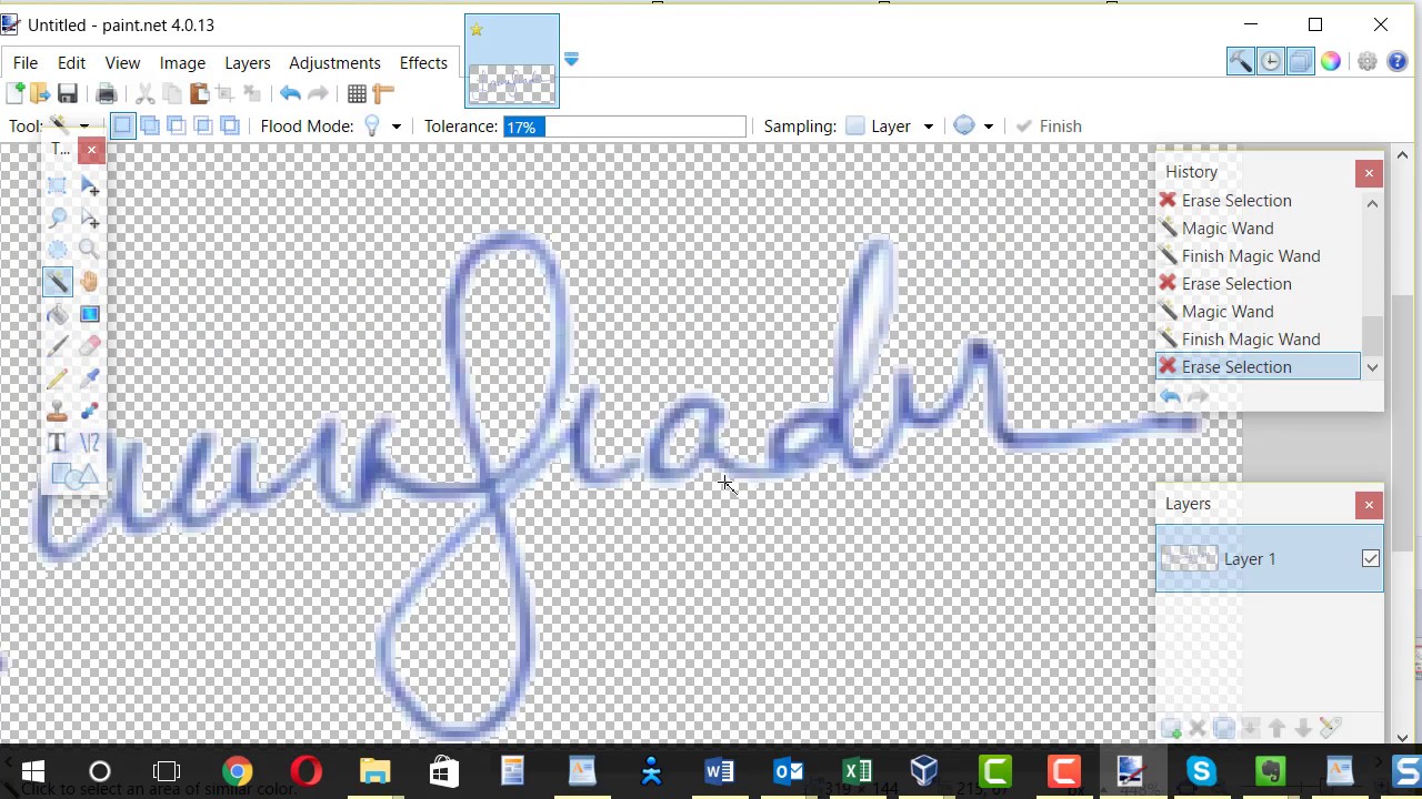 1280x720 Create Signature Image With Transparent Background