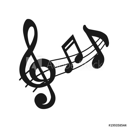 500x500 Music Icon Audio Sound Media Musical Design Elements From Music