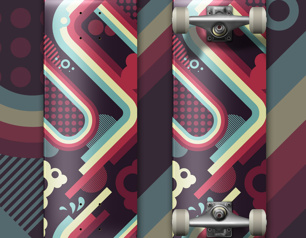 1046x815 How To Create An Awesome Vector Skate Deck Design
