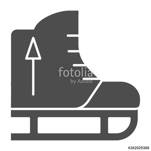 Skates Solid Icon Skating Equipment Vector Illustration Isolated 500x500 Skates Solid Icon Skating Equipment Vector Illustration Isolated