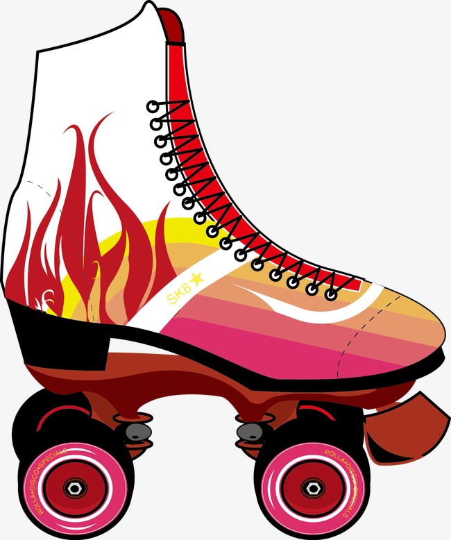 Vector Skates, Roller Skates, Vector, Sh 650x778 Vector Skates, Roller Skates, Vector, Sh