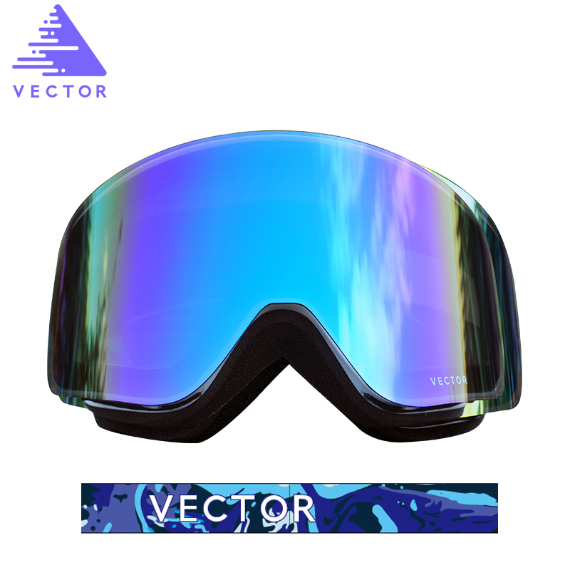800x800 Vector Ski Goggles Men Women Lens Anti Fog Skiing Eyewear