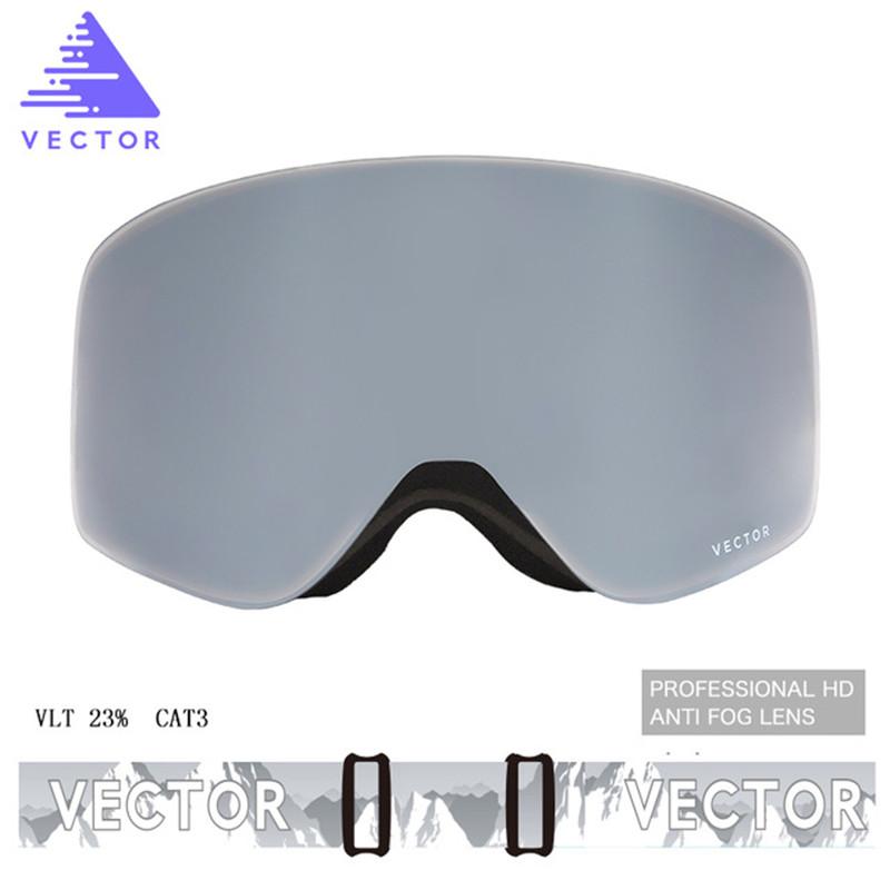 800x800 Vector Ski Goggles Men Women Lens Anti Fog Skiing