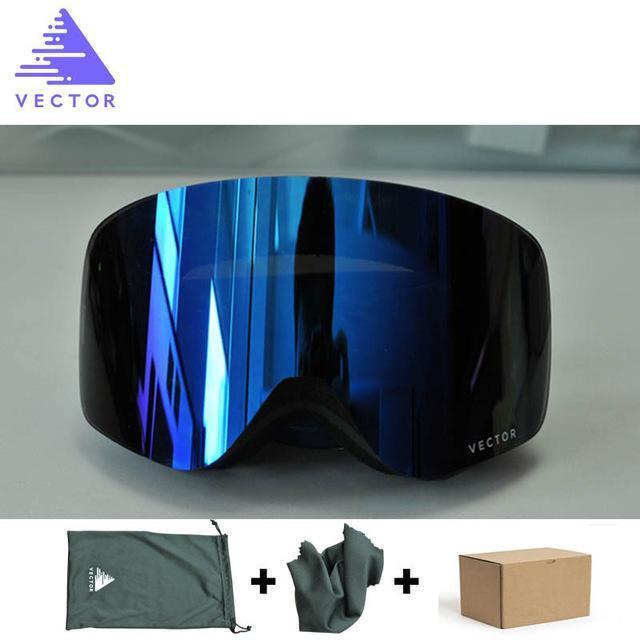 640x640 Vector Brand Ski Goggles Men Women Double Lens Anti Fog