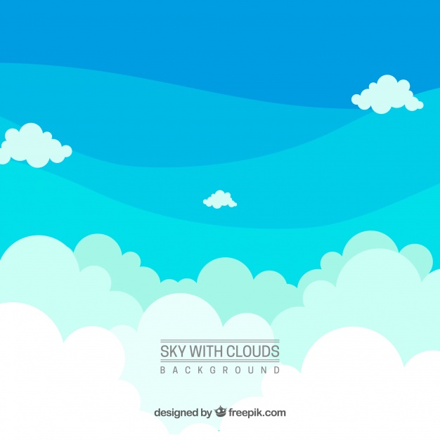 626x626 Sky With Clouds Background Vector Free Download