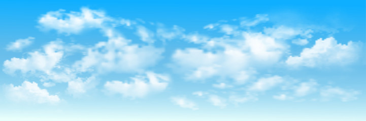 721x240 Background With Clouds On Blue Sky Blue Sky Vector
