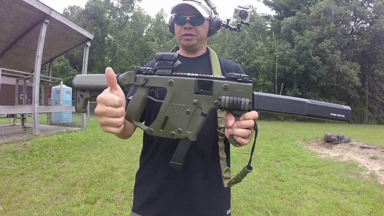1280x720 Shooting The Kriss Vector Gen With Holosun