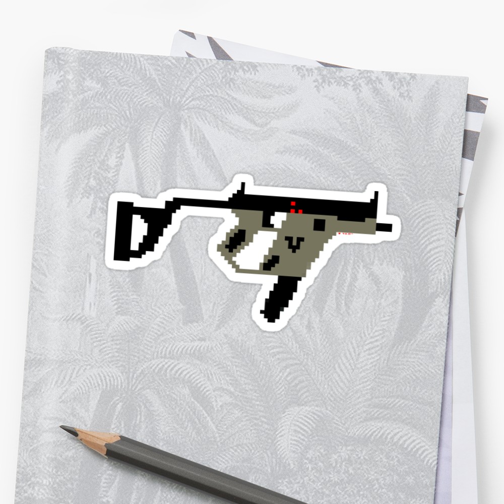 1000x1000 Pixel Kriss Vector Smg Sticker