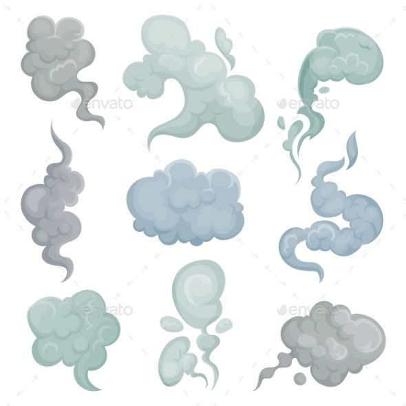 590x590 Grey Clouds Collection, Smoke Fog Special Effects