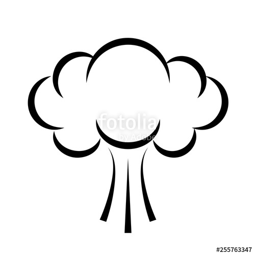 500x500 Puff Smoke Cloud Icon Stock Image And Royalty Free Vector