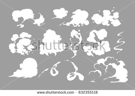 450x320 Smoke Cloud Clipart Black And White