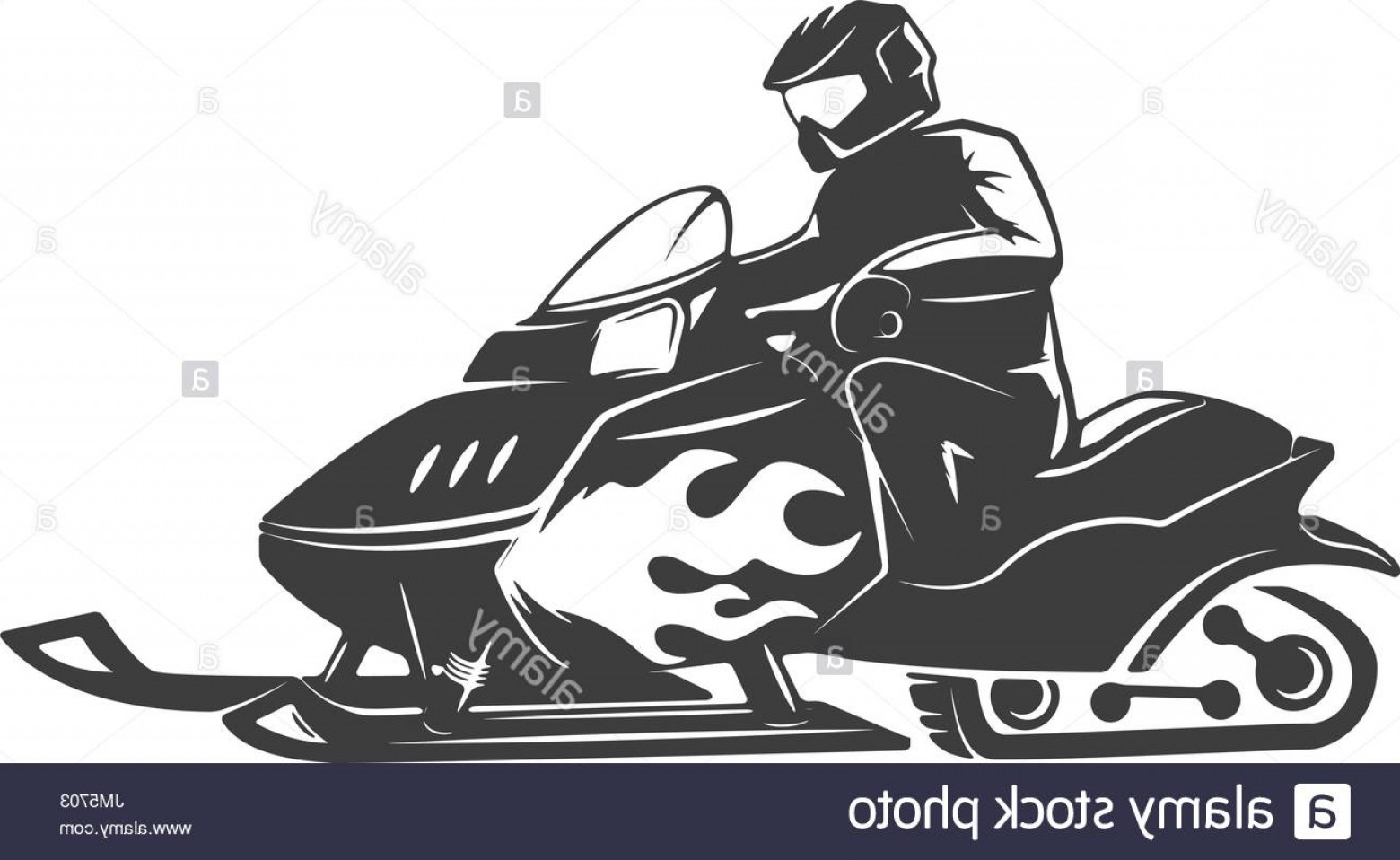 1560x958 Snowmobile Icon Isolated On White Background Vector Illustration
