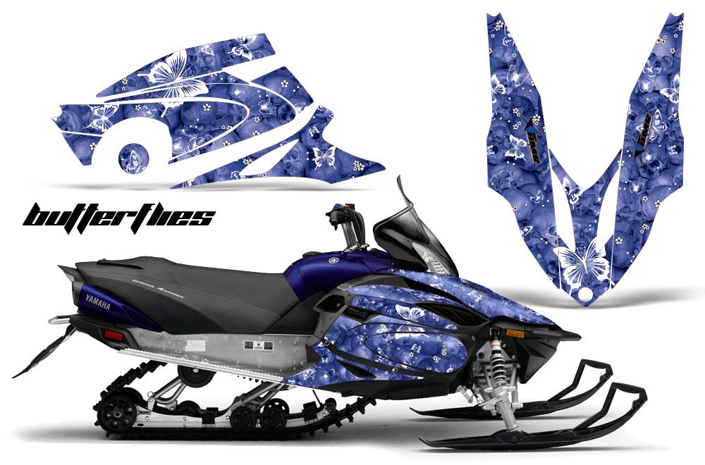 1000x660 Yamaha Vector Rs Sled Graphics Butterfly