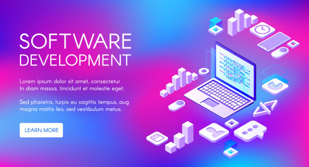 626x339 Software Development Illustration Of Digital Programming