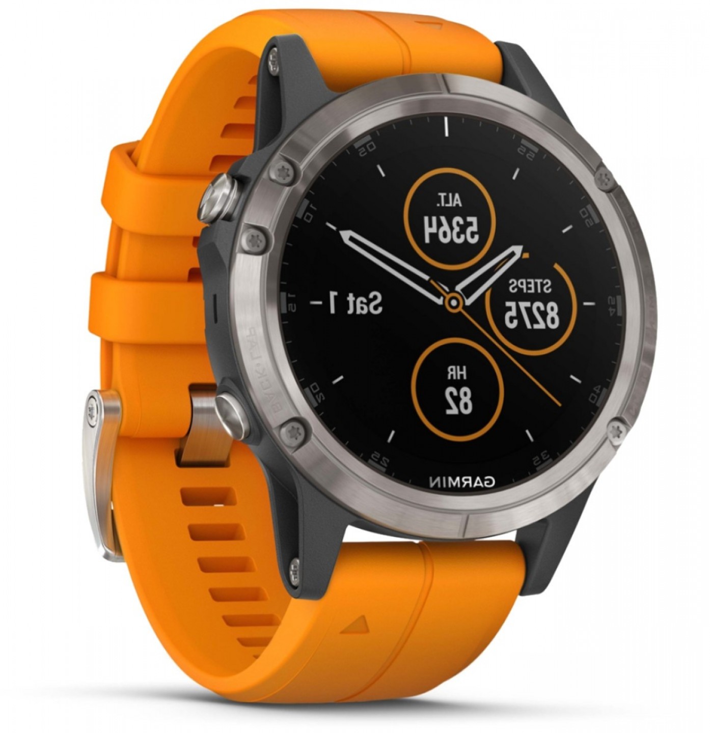 1394x1440 Garmin Fenix Plus Titanium Sapphire Multisport Gps Watch Mm Case