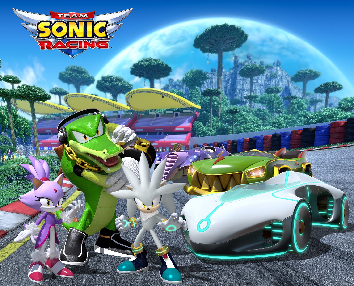 1500x1212 Silver, Blaze And Vector Are Coming To Team Sonic Racing