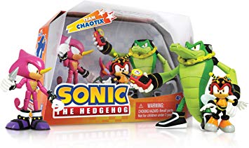 355x211 Sonic The Hedgehog Team Chaotix Figures Set Vector Espio Charmy