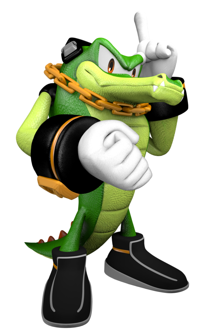 703x1135 Vector The Crocodile Sonic Friends Sonic Art, Sonic Heroes