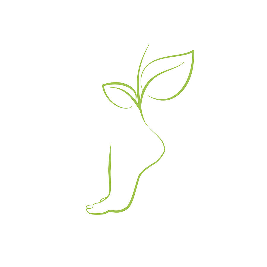 900x900 Healthy Feet Vector Spa Symbol
