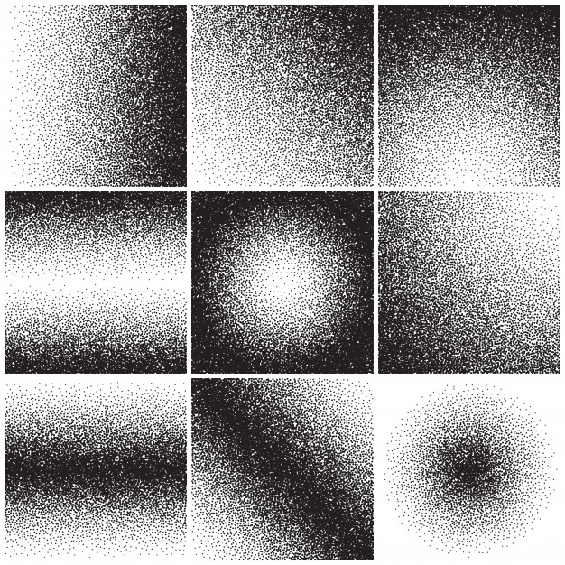 626x626 Grainy Sand Textures, Noise, Grange Gradient, Dirty Distressed