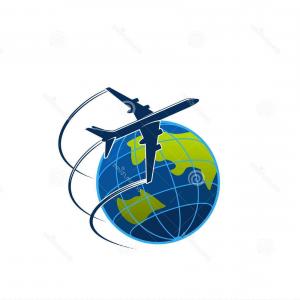 300x300 Drone Technology With Box Carton And Sphere Planet Vector