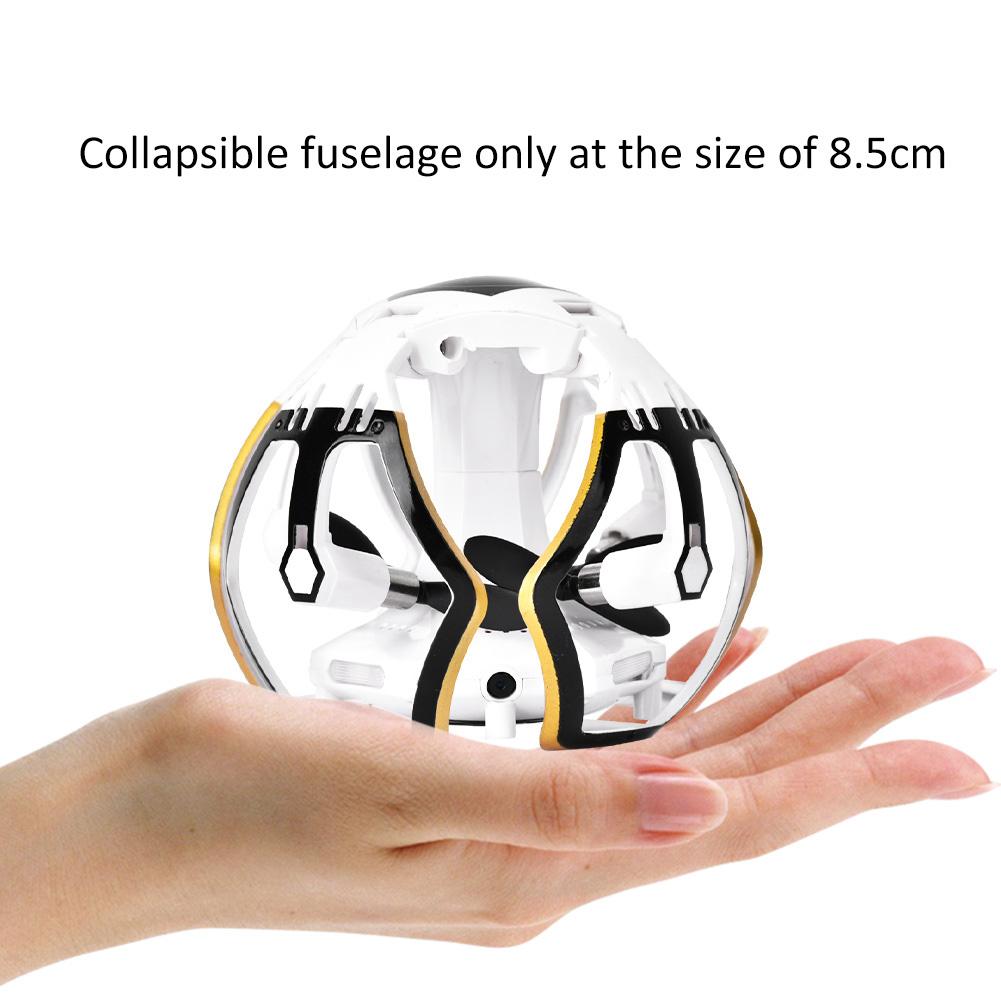 1001x1001 Mini Foldable Ball Shaped Quadcopter Wifi Wifi Wifi Fpv Altitude