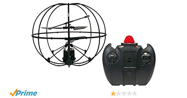 600x315 Westminster Vector Sphere Rc Flyer, Black Toys Games