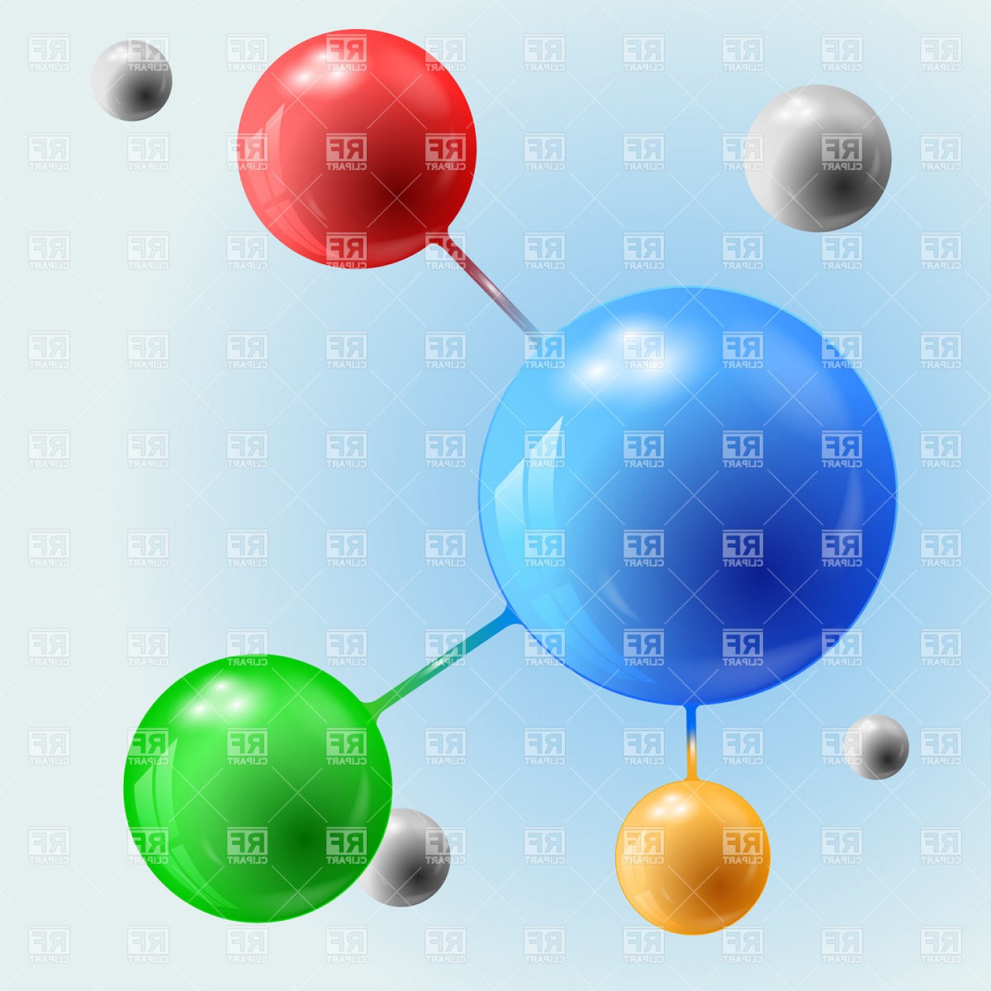 1440x1440 Abstract D Spheres Vector Clipart Soidergi