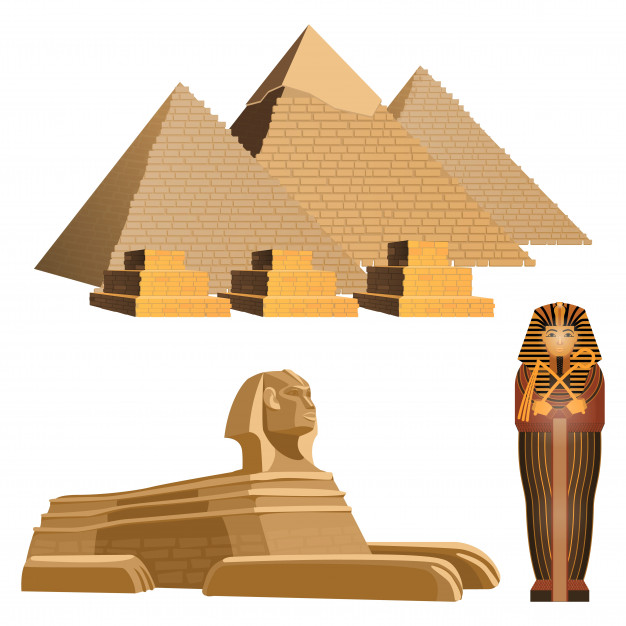 Egyptian Pyramids, Ancient Sphinx And Sarcophagus Of Pharaoh 626x626 Egyptian Pyramids, Ancient Sphinx And Sarcophagus Of Pharaoh