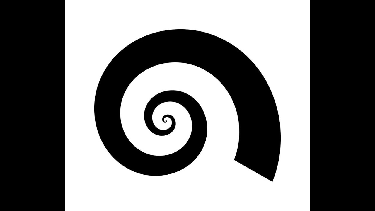 1280x720 How To Create A Tapered Vector Spiral In Inkscape