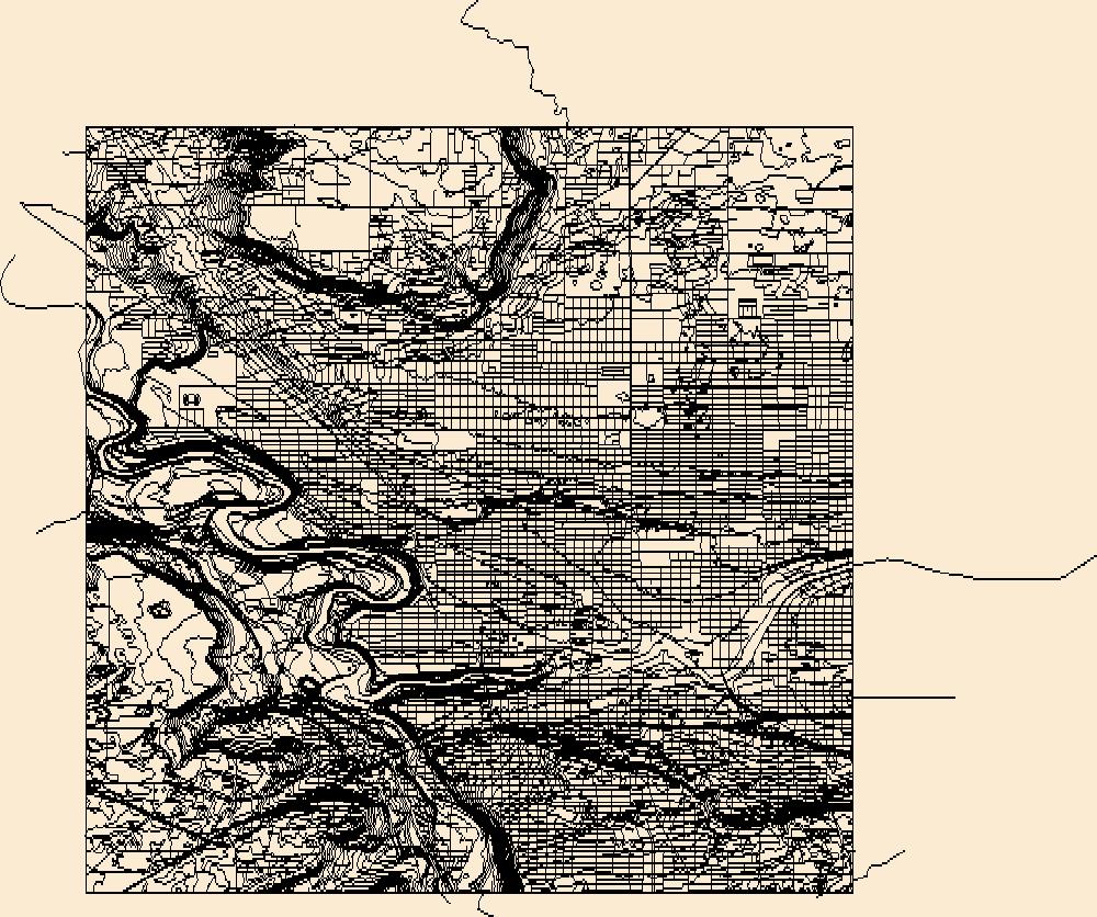 1000x836 Usgs Topo Map Vector Data