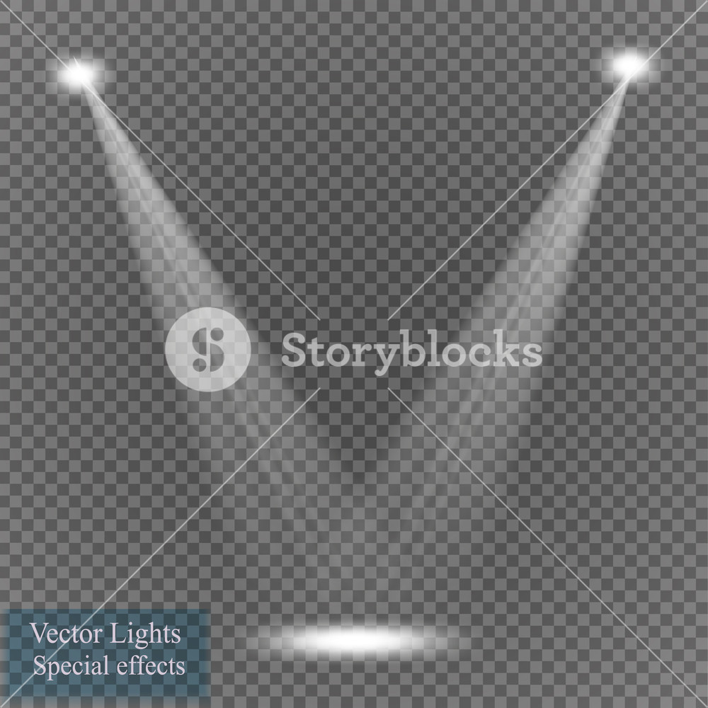 1000x1000 Vector Spotlight On Transparent Background Light Effect Royalty